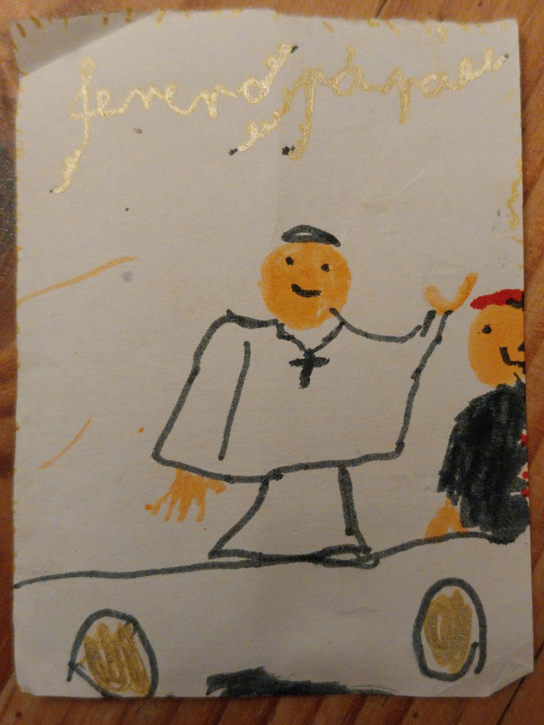 Ti auguro una pronta guarigione! – Disegni dei bambini ungheresi per Papa Francesco